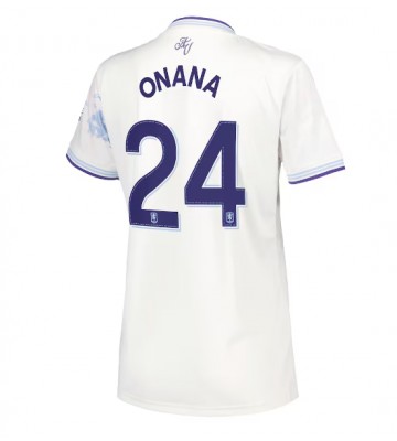 Aston Villa Amadou Onana #24 Replika Tredjetrøje Dame 2025-26 Kortærmet